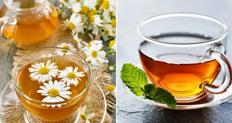 Peppermint Tea Vs Chamomile Tea