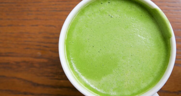 Greentea matcha latte